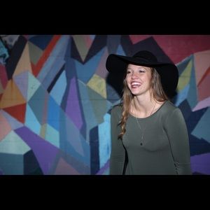 Olive/army green long sleeve dress